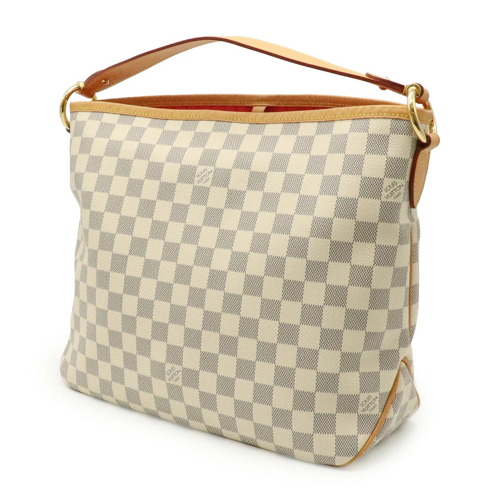 Louis Vuitton Damier Shoulder White Daylightful Azur Bag